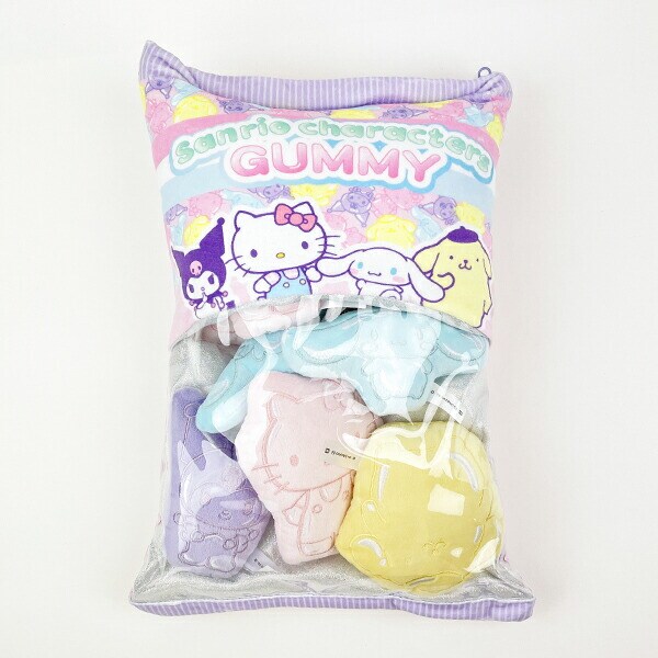サンリオキャラクターズ グミクッション ぬいぐるみ