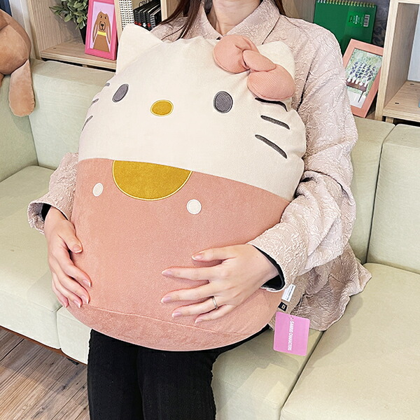 サンリオ ハローキティ くつろぎキティ ビーズクッション 大きい