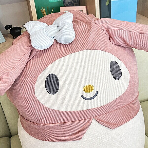 サンリオ マイメロディ くつろぎマイメロ ビーズクッション 大きい