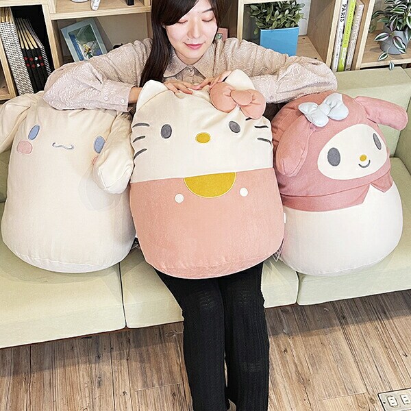 サンリオ マイメロディ くつろぎマイメロ ビーズクッション 大きい