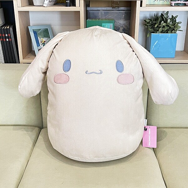 サンリオ シナモロール くつろぎシナモン ビーズクッション 大きい