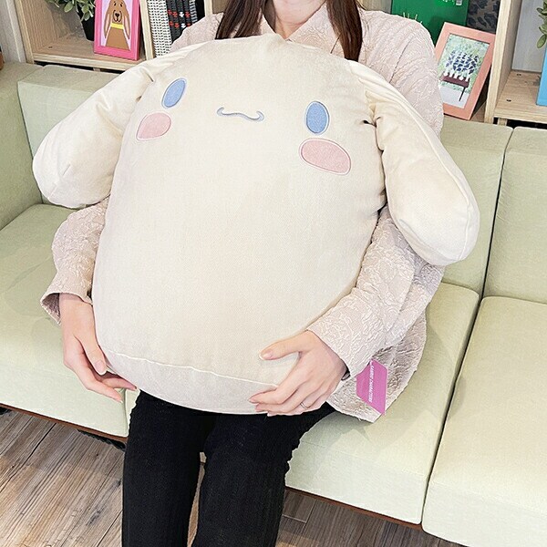 サンリオ シナモロール くつろぎシナモン ビーズクッション 大きい