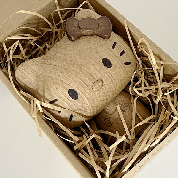 ボーイフッド ハローキティ 木製 オブジェ サンリオ インテリア 人形 BOYHOOD