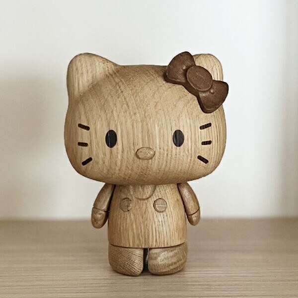 ボーイフッド ハローキティ 木製 オブジェ サンリオ インテリア 人形 BOYHOOD