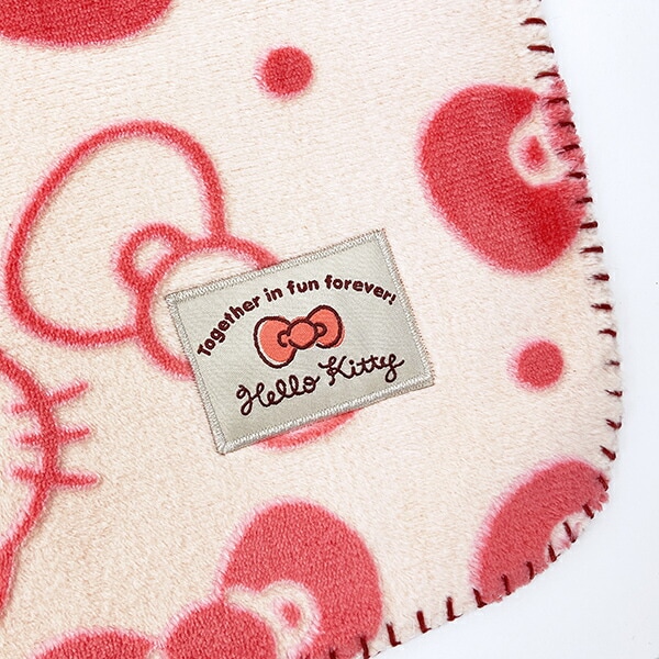 サンリオ ハローキティ オパールブランケット ぽこぽこリボン Sanrio