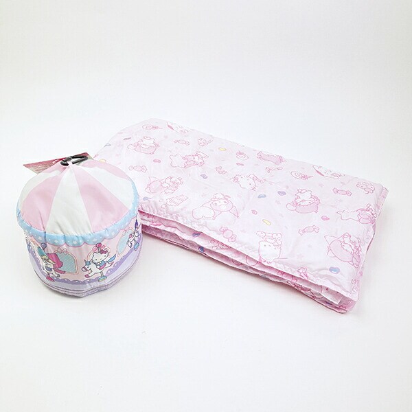 サンリオ たのしいメリーゴーランド ポーチ付きブランケット Sanrio