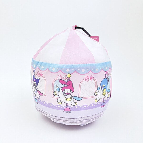 サンリオ たのしいメリーゴーランド ポーチ付きブランケット Sanrio