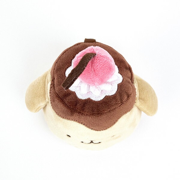 サンリオ ポムポムプリン プリンアラモード ポーチ 小物入れ 化粧ポーチ チェーン付