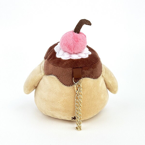 サンリオ ポムポムプリン プリンアラモード ポーチ 小物入れ 化粧ポーチ チェーン付