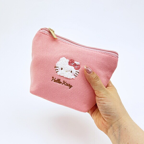 サンリオ ハローキティ ポーチ もこもこキティシリーズ Sanrio