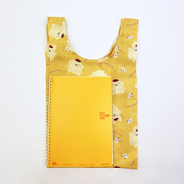 サンリオ ポムポムプリン ポーチ付きエコバッグ Sanrio