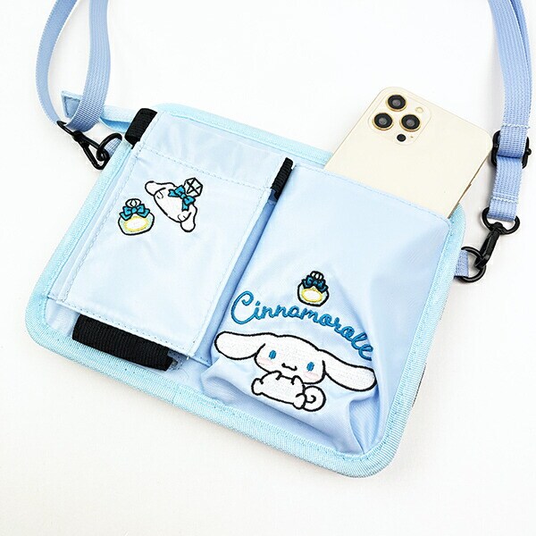 サンリオ シナモロール ウォーターシナモン キャリーケースドリンクホルダー バッグ キャリーオンバッグ 旅行