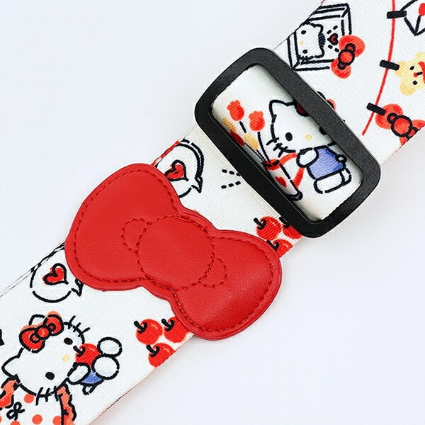 サンリオ ハローキティ ハローキティのおでかけ キャリケースベルト スーツケース Sanrio