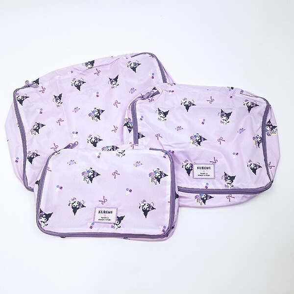 サンリオ クロミ トラベルポーチ3点セット クロミのおでかけ Sanrio