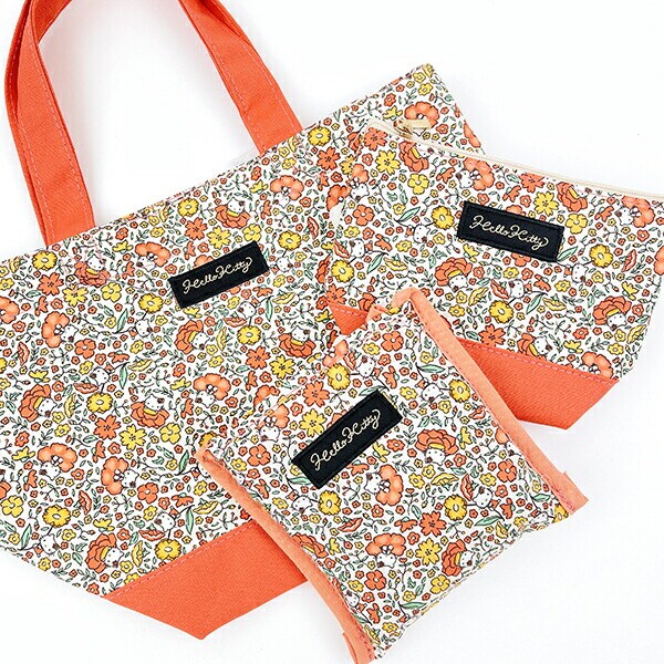 サンリオ ハローキティ エコバッグ サンベリーナキティ 親指姫 折りたたみバッグ