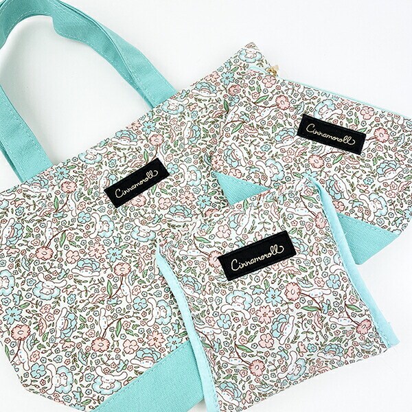 サンリオ シナモロール エコバッグ シナモンサンベリーナ 親指姫 折りたたみバッグ マルシェバッグ