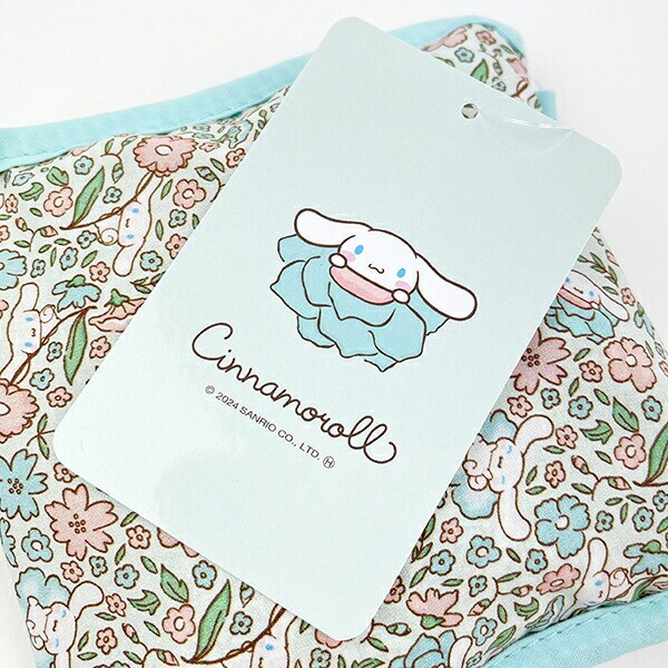 サンリオ シナモロール エコバッグ シナモンサンベリーナ 親指姫 折りたたみバッグ マルシェバッグ