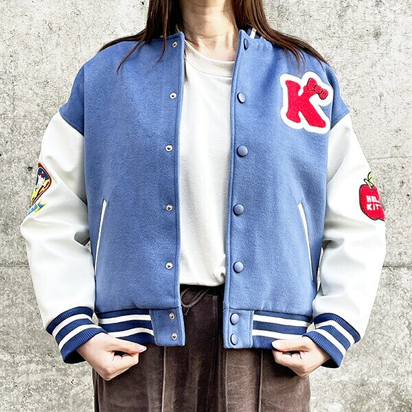 サンリオ ハローキティ カジュアルライフ スタジャン L アパレル スカジャン サンリオ