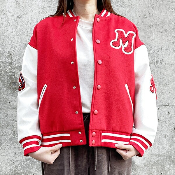 サンリオ マイメロディ チアフルメロディ スタジャン L アパレル スカジャン サンリオ