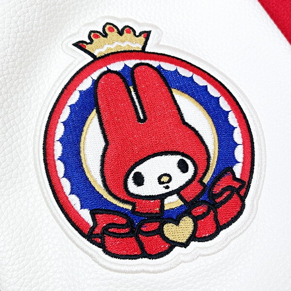 サンリオ マイメロディ チアフルメロディ スタジャン L アパレル スカジャン サンリオ