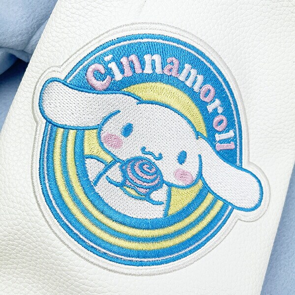 シナモン スイートブルースカイ スタジャン L アパレル シナモロール スカジャン サンリオ