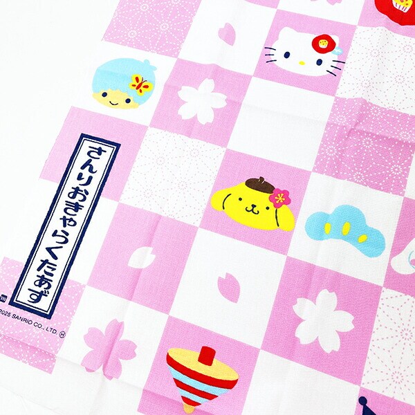 サンリオキャラクターズ さくら日和 手ぬぐい タオル キティ タオル