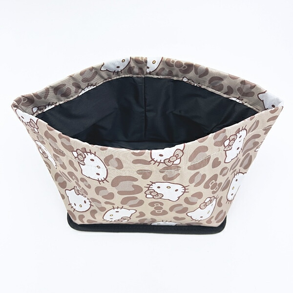 サンリオ ハローキティ ダストボックス (キティレオパードブラウン) カー用品 Sanrio