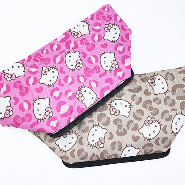 サンリオ ハローキティ ダストボックス (キティレオパードブラウン) カー用品 Sanrio