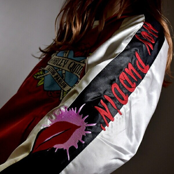 DC クレイジー ハーレイ・クイン スカジャン Ｌ ブルゾン