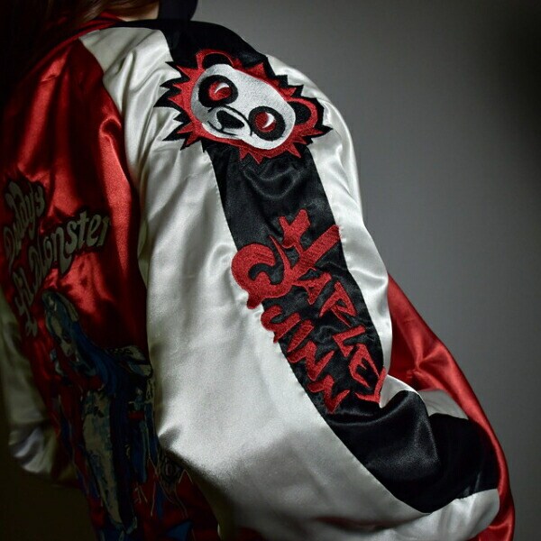 DC クレイジー ハーレイ・クイン スカジャン Ｌ ブルゾン