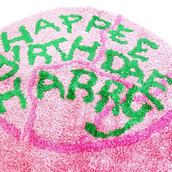 ハリーポッター 手作りケーキ ラグマット インテリア ピンク