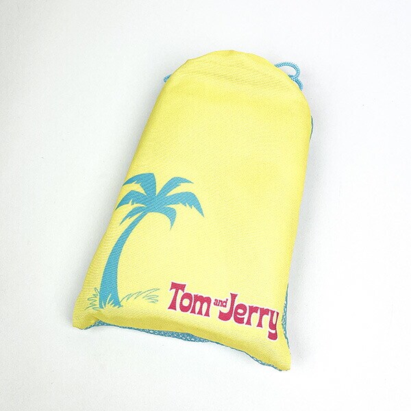 トムとジェリー クイックドライシートタオル オンザビーチ 速乾 サマー