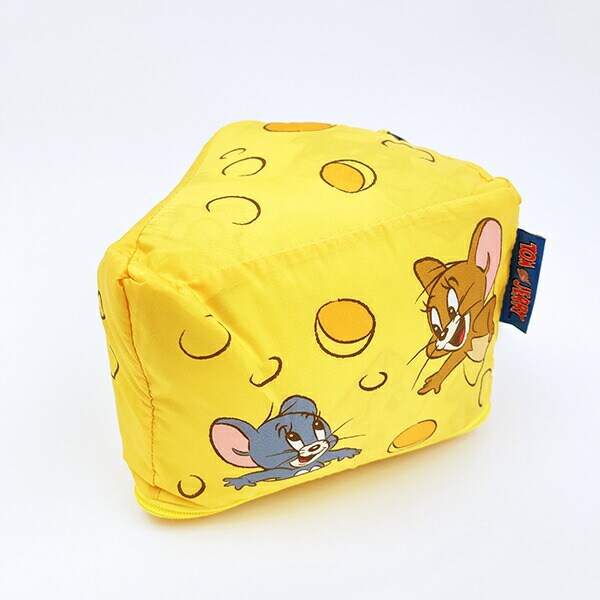 トムとジェリー メニーチーズ ポーチ付きブランケット