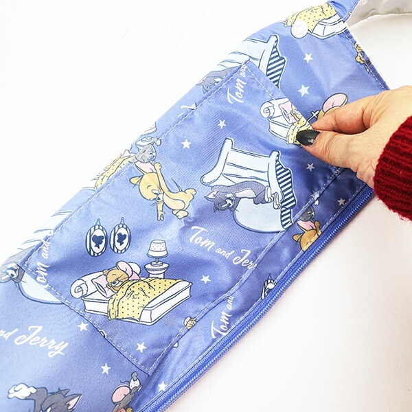 トムとジェリー ファンタスティックブルー ヘアアイロンポーチ 旅行