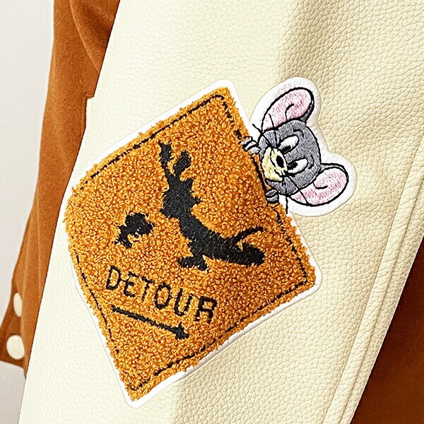 トムとジェリー キャッチアンドラン スタジャン (L) キャラジャン アパレル