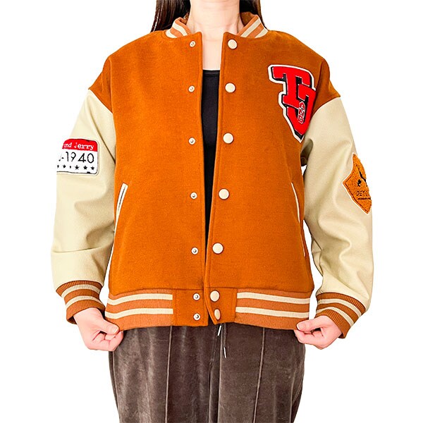 トムとジェリー キャッチアンドラン スタジャン (L) キャラジャン アパレル