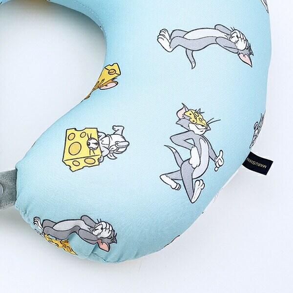 トムとジェリー トム マスコット付きネックピロー 枕 旅行