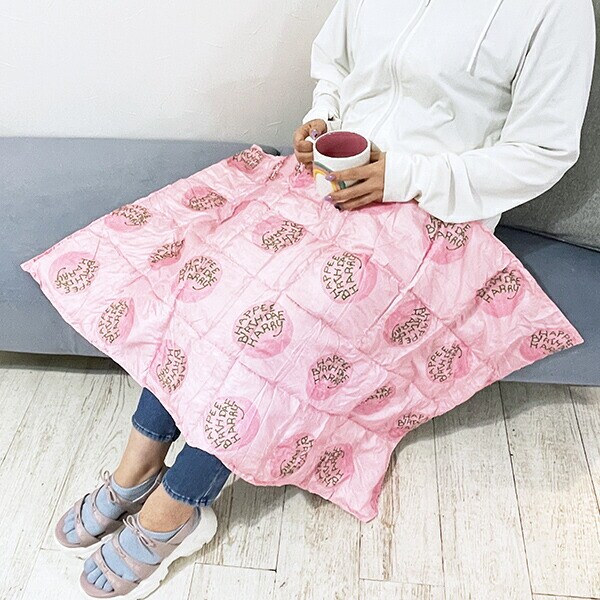 ハリーポッター バースディ ポーチ付きブランケット