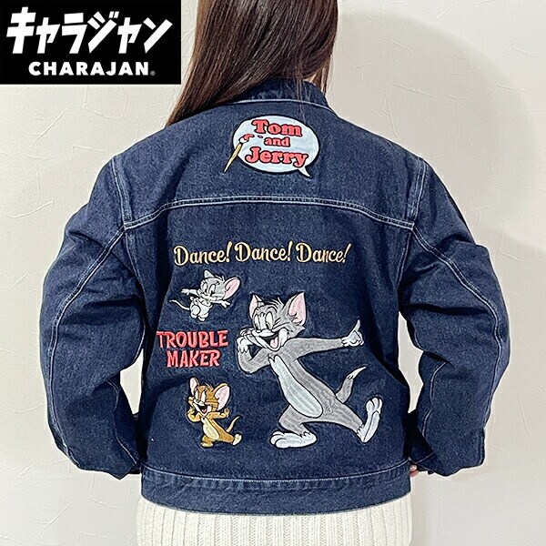 トムとジェリー トラベルメーカー ジージャン(L) キャラジャン アパレル