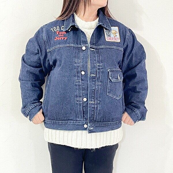 トムとジェリー トラベルメーカー ジージャン(L) キャラジャン アパレル