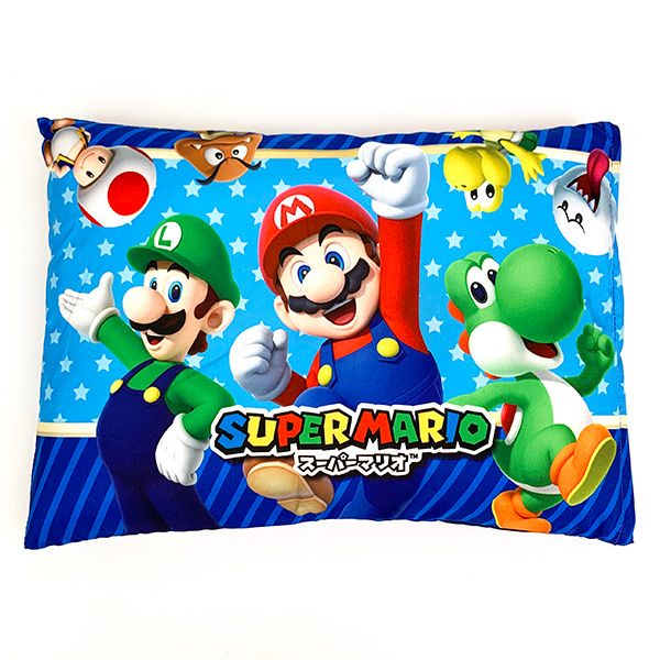スーパーマリオ ジュニア枕 レッツドリーム 枕 キッズ 寝具