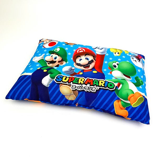 スーパーマリオ ジュニア枕 レッツドリーム 枕 キッズ 寝具