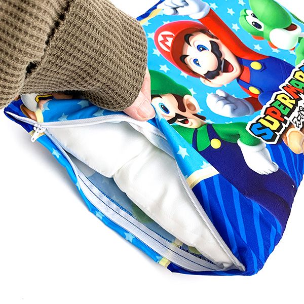 スーパーマリオ ジュニア枕 レッツドリーム 枕 キッズ 寝具