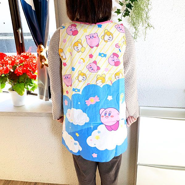 星のカービィ カービィ マジカルスカイ 割烹着 エプロン キッチン 保育園 幼稚園 キッチン