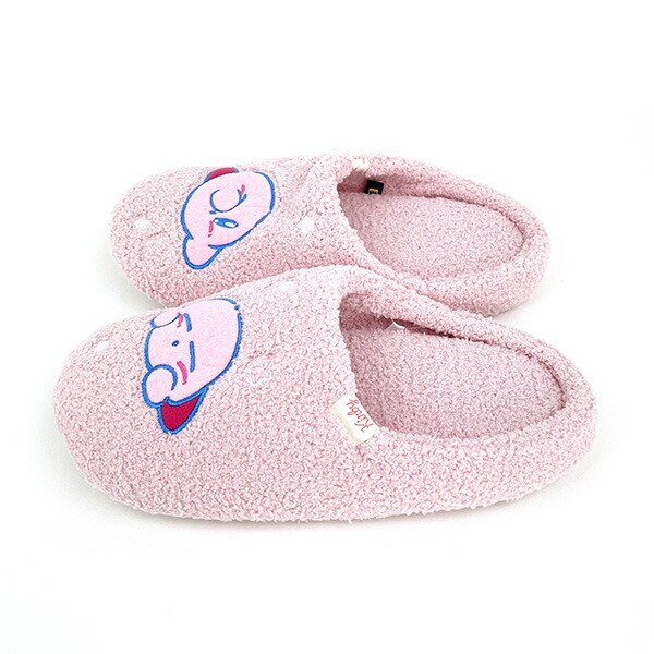 星のカービィ おやすみカービィ ルームシューズ スリッパ もこもこ あったか