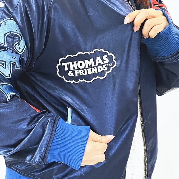 きかんしゃトーマス レディフォーアクション スカジャン L キャラジャン アパレル