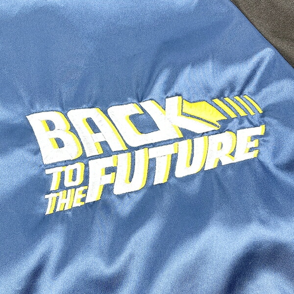 バック・トゥ・ザ・フューチャー タイムブルー スカジャン 3L ブルゾン アパレル