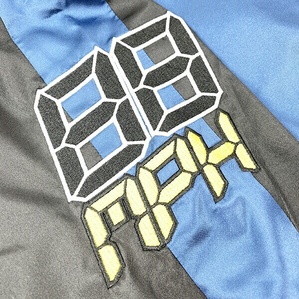 バック・トゥ・ザ・フューチャー タイムブルー スカジャン 3L ブルゾン アパレル