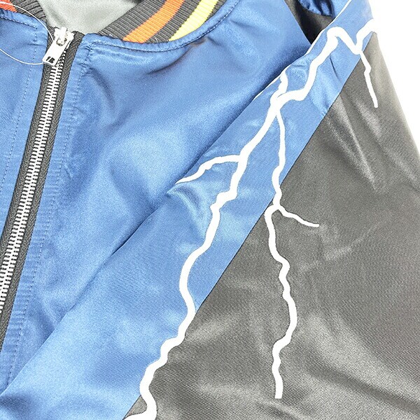 バック・トゥ・ザ・フューチャー タイムブルー スカジャン 3L ブルゾン アパレル