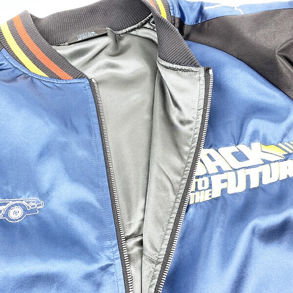 バック・トゥ・ザ・フューチャー タイムブルー スカジャン 3L ブルゾン アパレル
